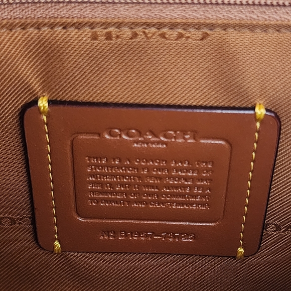 Coach Cassie Crossbody In Colorblock With Snakeskin Detail - Picture 12 of 16